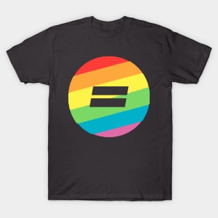 Pride rainbow circle T-Shirt